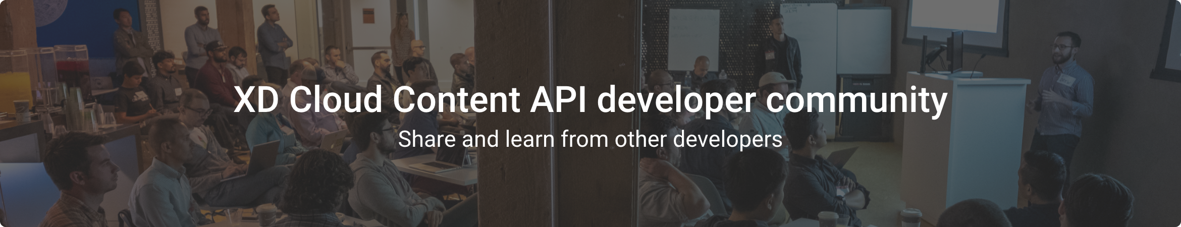 XD Cloud Content API developer community